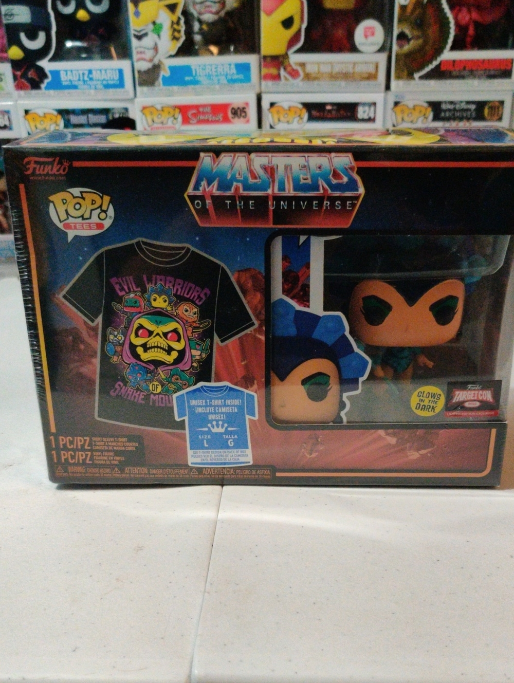 Funko Black Masters of the Universe Kids Tee & Pop! Figure Set